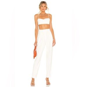 NBD Revolve White Sheela Pant White Size Small